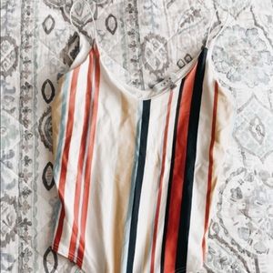Striped Gaze Bodysuit